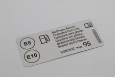 VW Multivan T7 5c Tankdeckelaufkleber Benzin bleifrei neu original 04E010012R