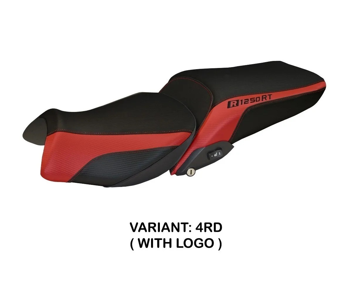Seat saddle cover Alghero 1 Red (RD) TPZ Italia for BMW R 1250 RT 2019 > 2022 AY