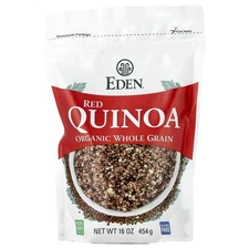 Eden Foods Organic Red Quinoa Whole Grain 16 oz 454 g Gluten-Free, Kosher,