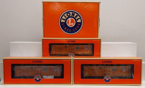 Lionel 6-11872 O Gauge Pacific Fruit Express Refrigerator Car (Pack of 3) LN/Box