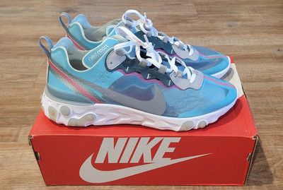 Nike React Element 87 ''Royal Tint''/ US 11/ Blue-White-Pink/ AQ1090 400