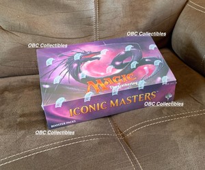 Iconic Masters Sealed Booster Box Mtg English Modern Vintage Ebay