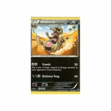 70/146 Krokorok Uncommon Card: Pokemon Trading Card Game XY-01 Base Set
