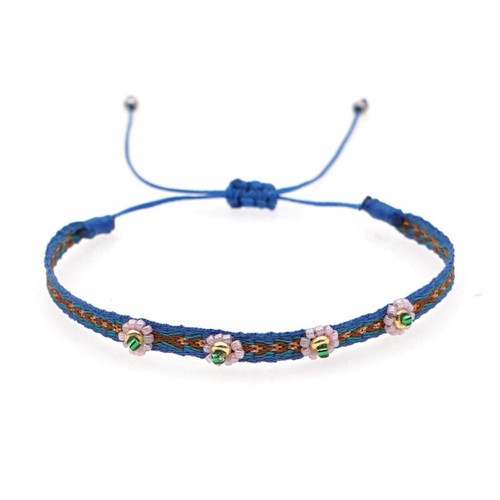 Bracelet Handmade Fabric Braided Rope Friendship Gift Beads Cloth Bracelets - Picture 10 of 38