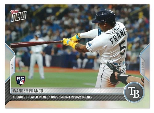 2022 Topps Now 12 Wander Franco