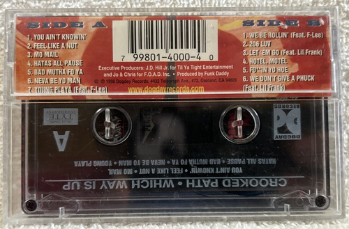 Crooked Path - Which Way Is UP CASSETTE BRAND NEW! RARE HIP-HOP! SEALED! - Picture 2 of 3