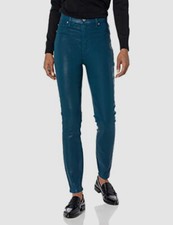  228 7 For All Mankind Women's Blue High-Rise Ankle Skinny Jeans Pants Size 31