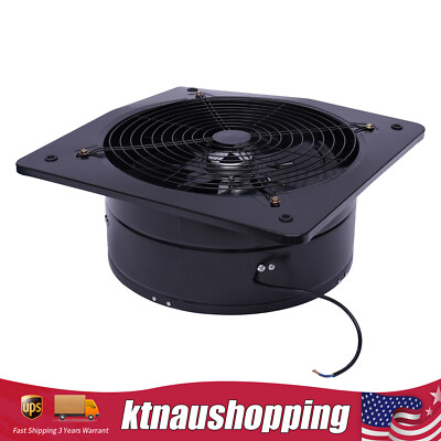 16'' Ventilation Extractor Air Blower Fan Exhaust Wall Mounted Kitchen Industrial