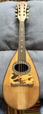 Antique Italian Bowl Back 8-String Mandolin By Stridente Naples. RESTOR.