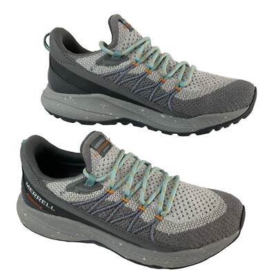 Merrell Boots Women Size 7.5  Greige Moab 2 Mid Waterproof Hiking Brindle $145