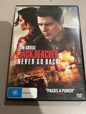 Jack Reacher-Never Go Back (DVD, 2016) *FREE POSTAGE*