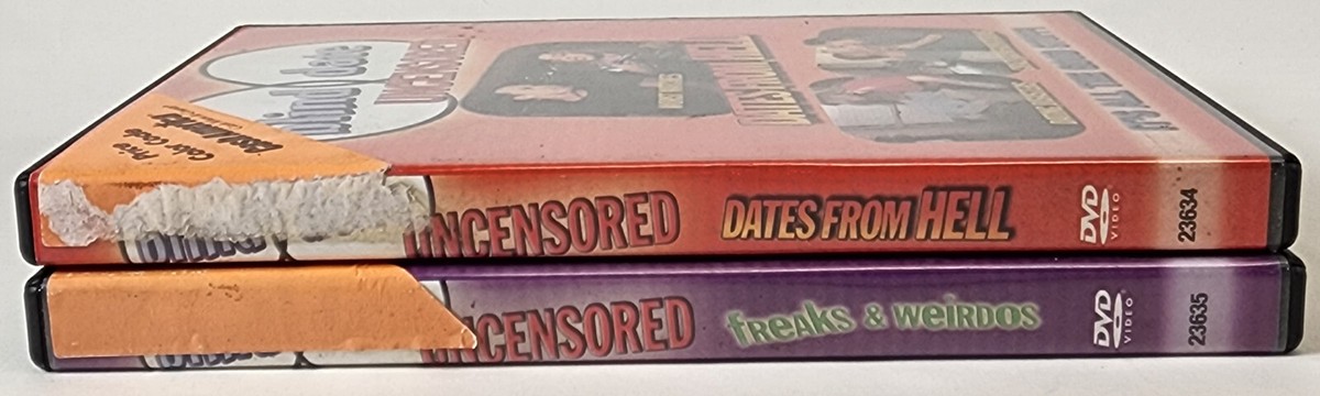 Blind Date: Uncensored Freaks & Weirdos DVD Lot 2003 Dates From