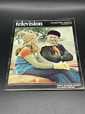 TV Guide ~ St Louis Dispatch Magazine~Dec 9-15 1973 Bing Crosby 