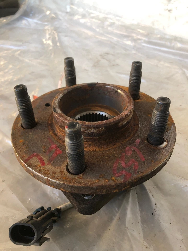 1997 - 203 PONTIAC GRAND PRIX cubo de roda dianteira rolamento driver lado esquerdo LH fabricante de equipamento original - Imagem 2 de 4