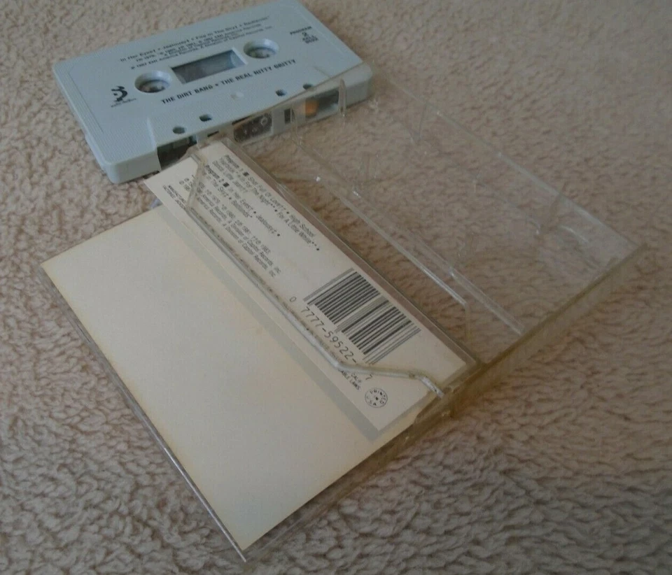 The Dirt Band Vintage Cassette Tape The Real Nitty Gritty 1987 EMI America Foto 4 de 4