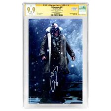 Tom Hardy Autographed Signed SS CGC 9.9 Bane Catwoman #41 The Dark Knight Rises