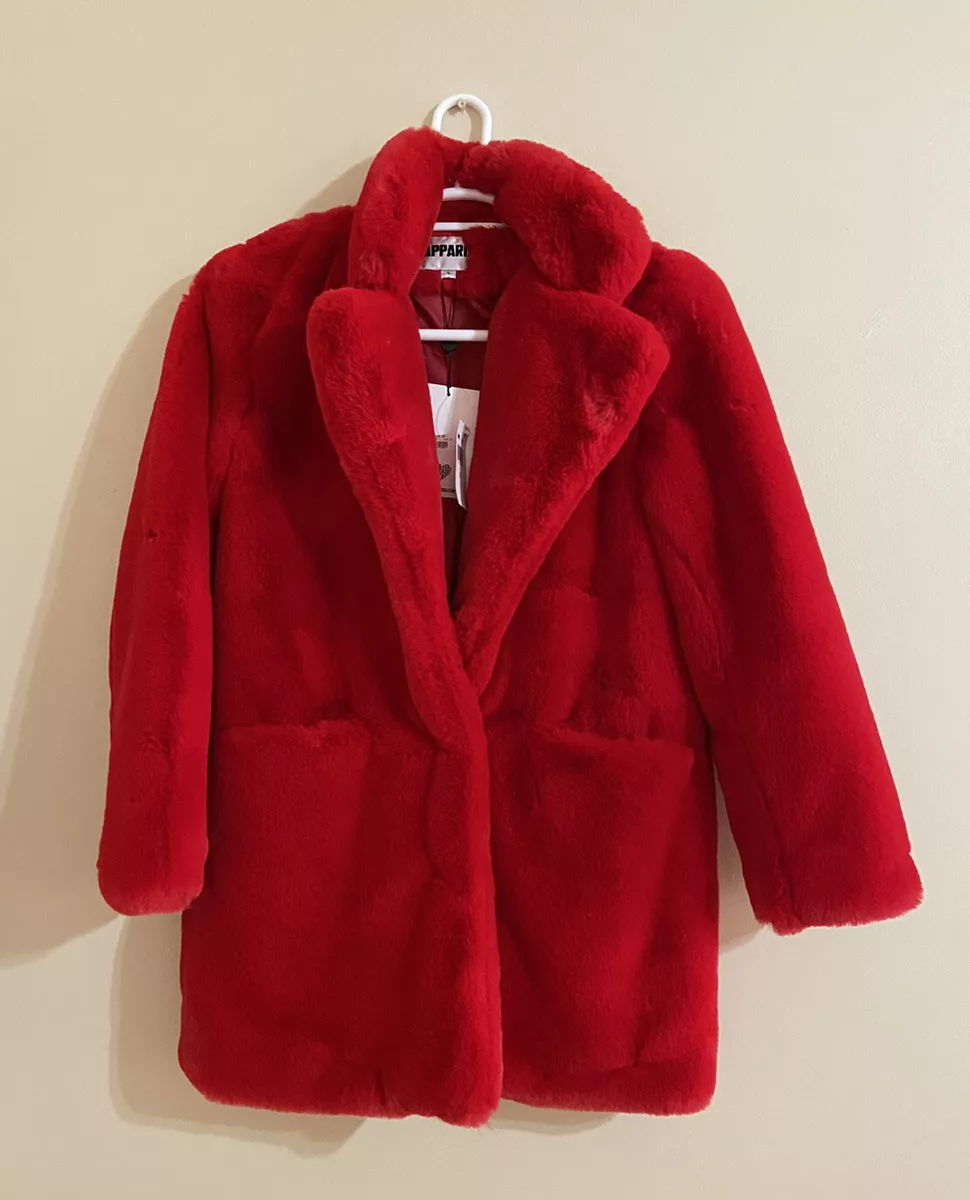 Apparis faux fur jacket discount