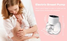 Painless Electric Wearable Breast Pump,Portable Breastfeeding Pump