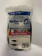 Startech RCA3N1HQ6  6ft. Composite Audio & Vi...