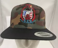 El Rey USA Torneo De Jaripeo Mexican Cowboy Rodeo Bull Riding Camo Hat Cap