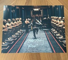 * PETER KWONG * signed 11x14 photo * BIG TROUBLE IN LITTLE CHINA * RAIN * COA 8