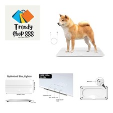 Digital Pet Scale for Dogs and Cats,Dog Scale,Max 220lbs,Rechargeable Version...