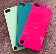 for iPod Touch 5th  6th  7th Gen - Hard TPU Rubber Gummy Skin Shell Case Cover