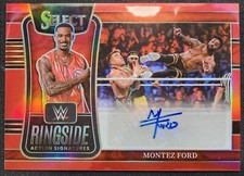 2022 Panini WWE Select MONTEZ FORD Ringside Action Autographs 8/99 #RA-MZF AUTO