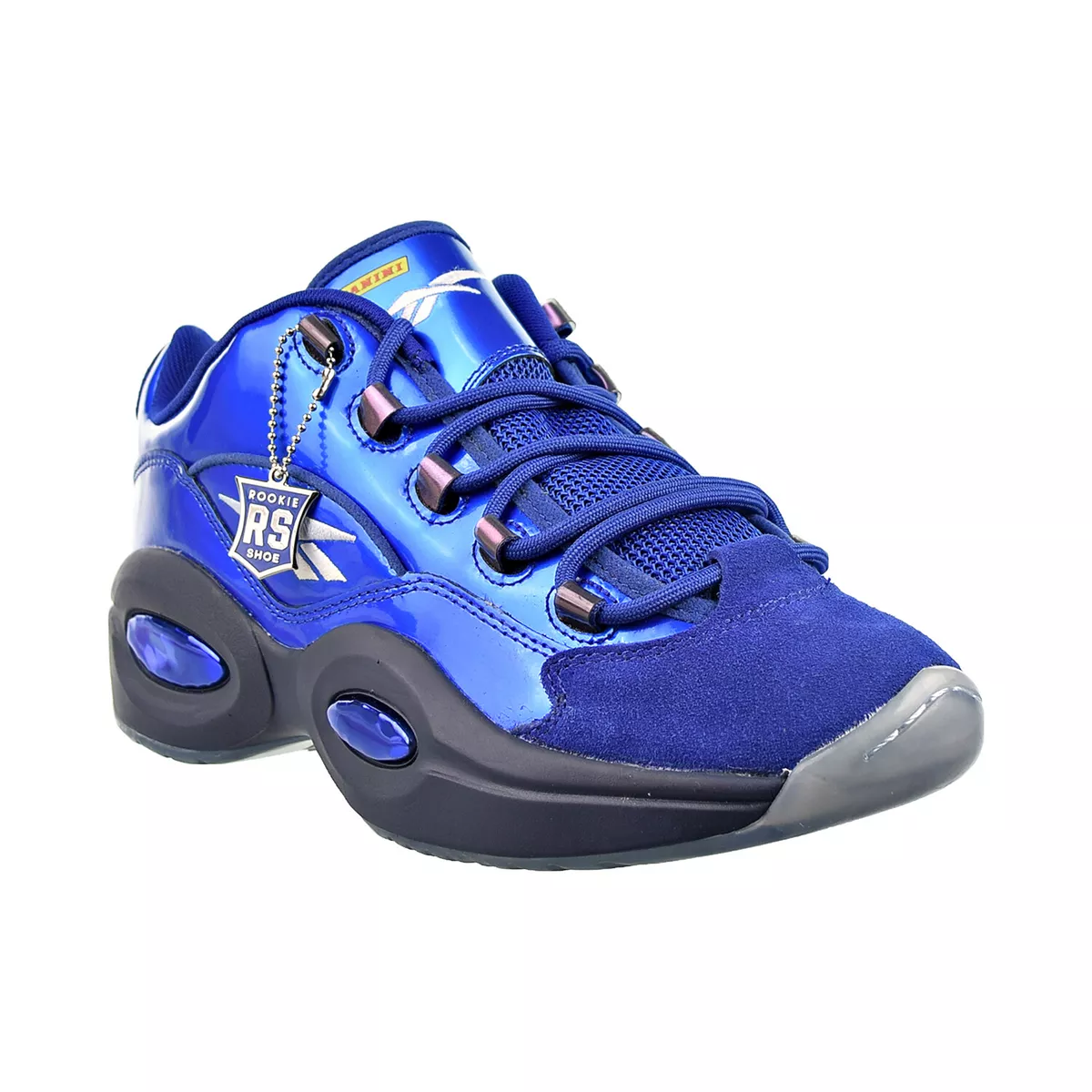 Reebok X Panini Question Low Rookie Signature Prizm Men s Shoes Cobalt HQ1099