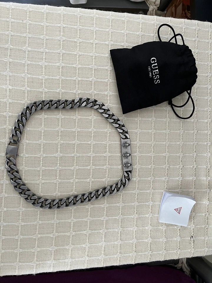 Guess Edelstahl-Halskette Limitierte Auflage & fast Überall Ausverkauft! - Bild 3 von 4