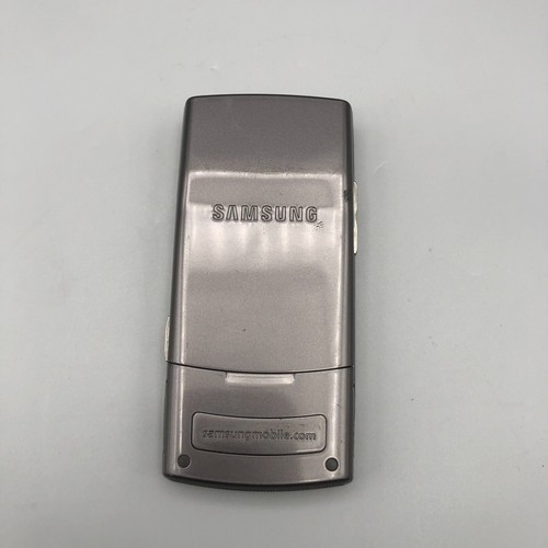 Samsung Ultra SGH-G600 Grey slide Mobile Phone Slider -missing battery, untested - Picture 10 of 11