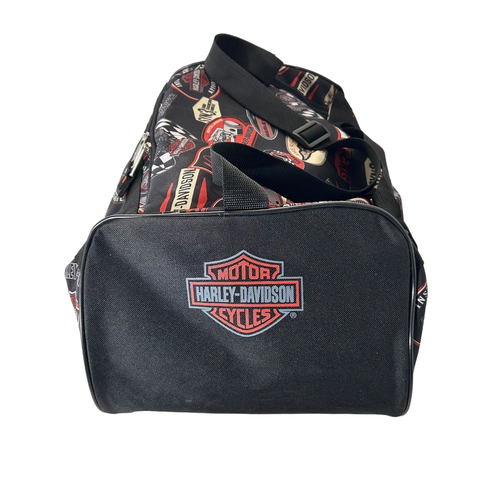 Bolso deportivo de lona ligero con logotipo AOP Harley-Davidson LOGO estampado por todas partes Foto 2 de 4