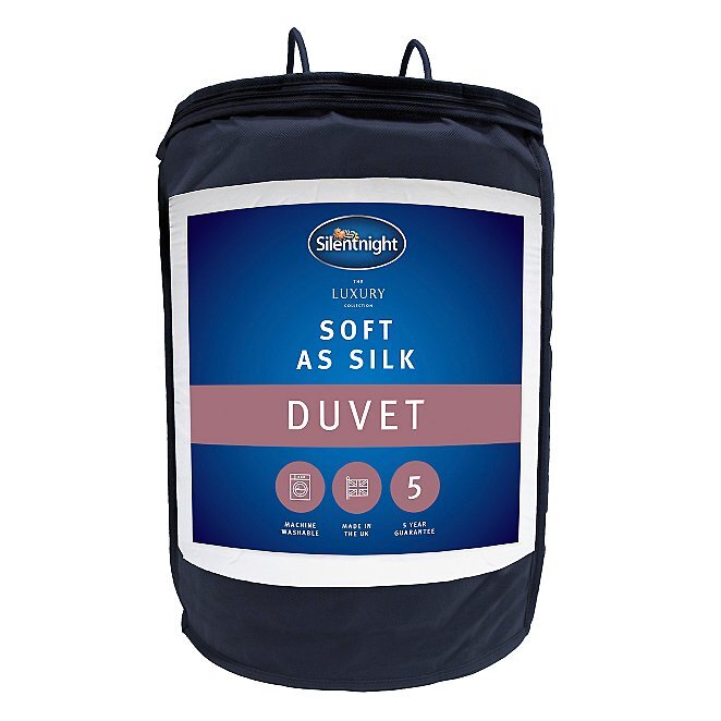 Silentnight Soft as Silk Duvet White 10 