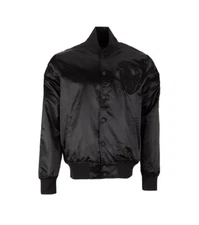 Los Angeles Rams Pro Standard triple black Satin size Large jacket NWT