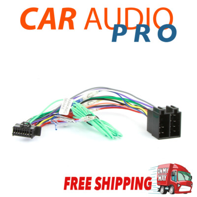 Secondary Stereo Wiring Harness To Suit Pioneer A/V to ISO 16 Pin | eBay