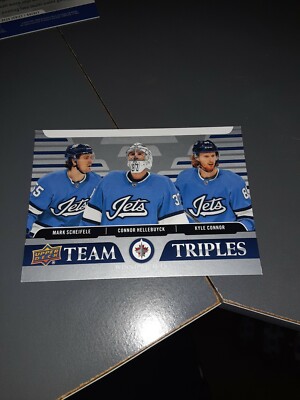 2020-21 Upper Deck Series 1 Team Triples Winnipeg Jets #TT-W2