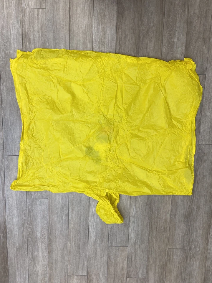 Vintage Set Of 2 Yellow PVC Disney Mickey Mouse ADULT Ponchos Disney World As Is - Image 2 of 4
