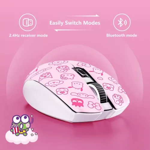 Razer x Sanrio Hello Kitty & Friends Orochi V2 Gaming Mouse and Mouse Pad Combo - Picture 4 of 6