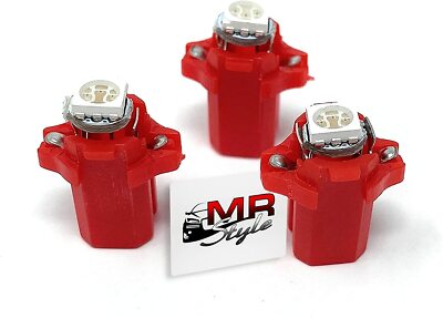 Red High Power SMD LED Tachometer Lighting For VW T3 Bus Golf 2 Polo 86C Red