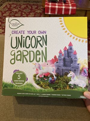 NEW CREATIVE ROOTS Create Your Own Unicorn Garden by Horizon Group USA (CM)