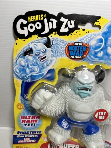 Heroes Of Goo Jit Zu Hero Pack–Frostbite Yeti-Ultra Rare Yeti-Super Squishy - 1 - Picture 2 of 10