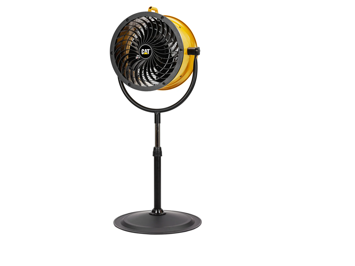 CATERPILLAR HVPD-14AC-YW 14-inch High Velocity Pedestal Drum Fan