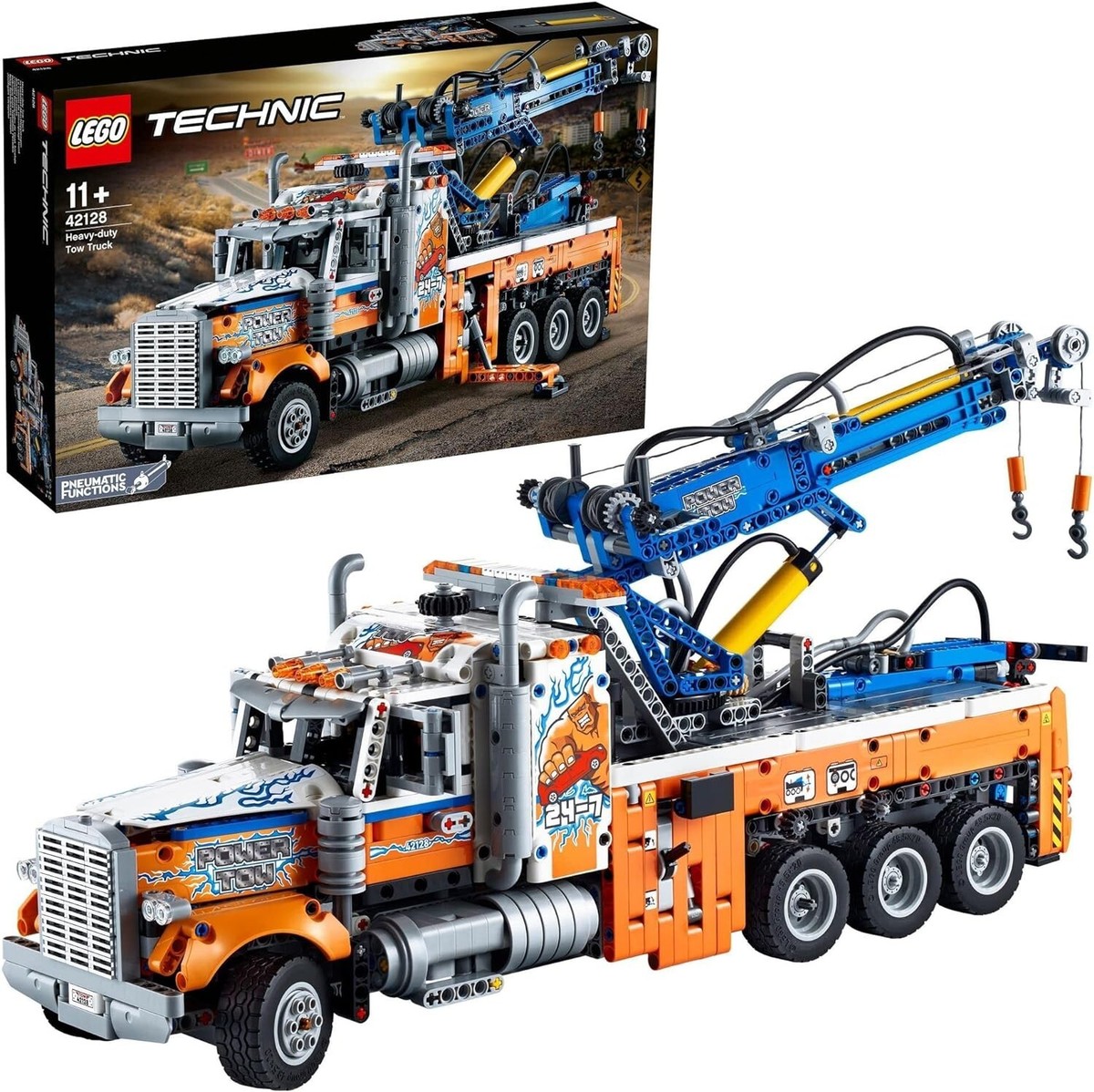 ブルドックのパイオニア Lego Technic 42128 HEAVY-DUTY TOW TRUCK New Sealed | eBay