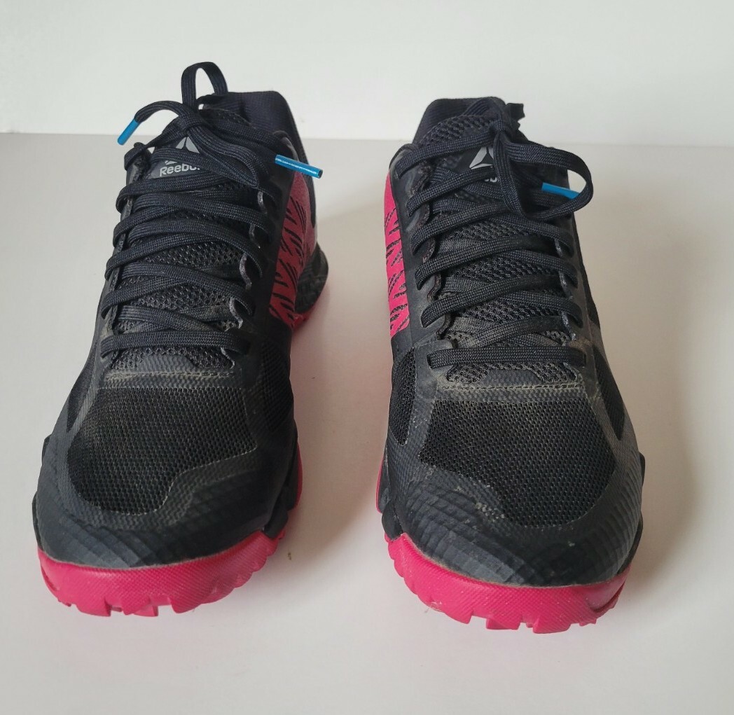 Reebok Crossfit women's sz metasplit black silver shoes