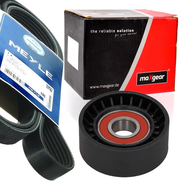 Meyle 6PK1325 Keilrippenriemen + Rolle FüR Corsa D Meriva B 1.3 Cdti Fiat Alfa-image