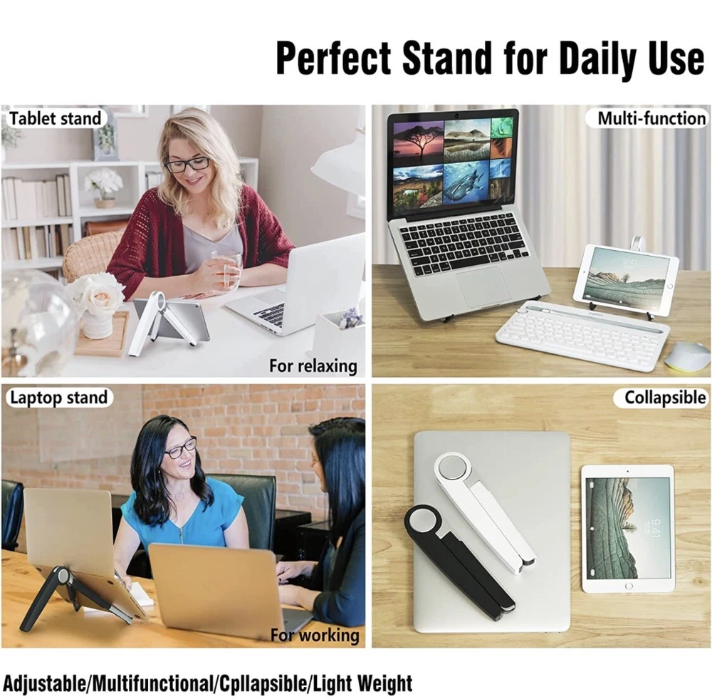 Laptop Stand for Desk,Adjustable Portable Laptop Holder 10-15.6 Inch