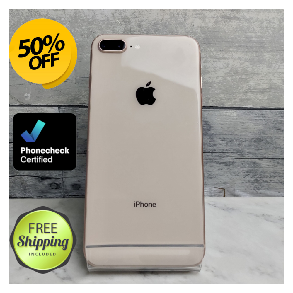 Apple iPhone 8 Plus 64GB - Unlocked, Verizon, AT&T, T-Mobile - Red