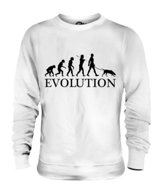 POINTER EVOLUTION OF MAN UNISEX PULLOVER HERREN DAMEN DAMEN HUNDELIEBHABER GESCHENK