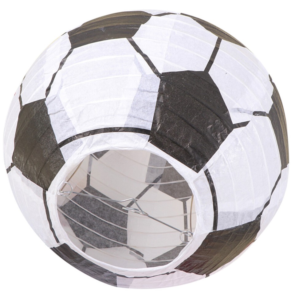Hanging Paper Soccer Lanterns Party Kindergarten Supplies Sports
