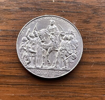 Germany Prussia - Wilhelm II - 3 MARK 1913 BU Coin..TM904